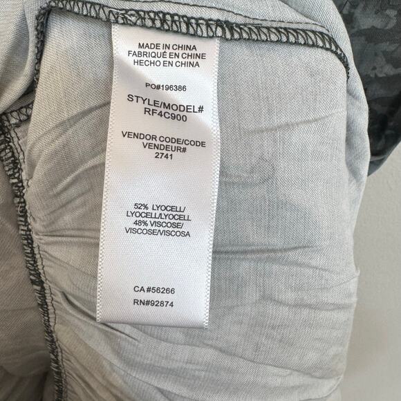 NWT Splendid Linsey Floral Maxi Skirt XS Evergreen Print, Ruffle, Whimsigoth - Picture 5 of 6